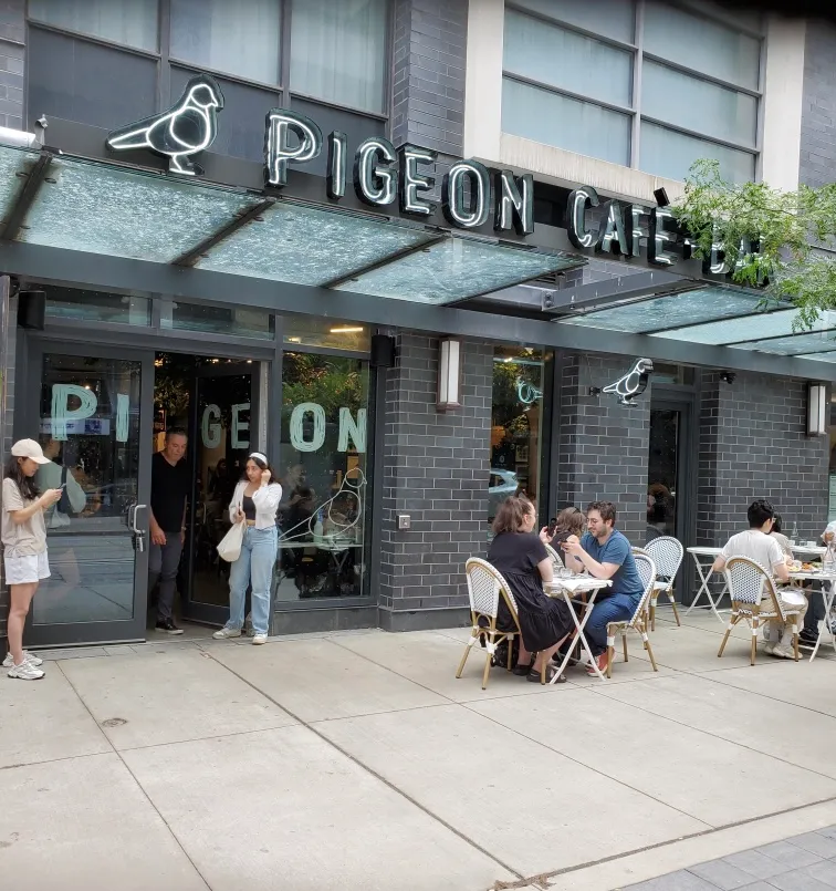 pigeon cafe
