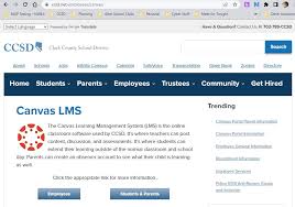 canvas ccsd