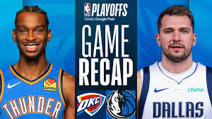 OKC Thunder vs Dallas Mavericks Match Player Stats